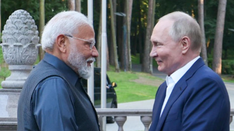 PM Modi in Moscow 