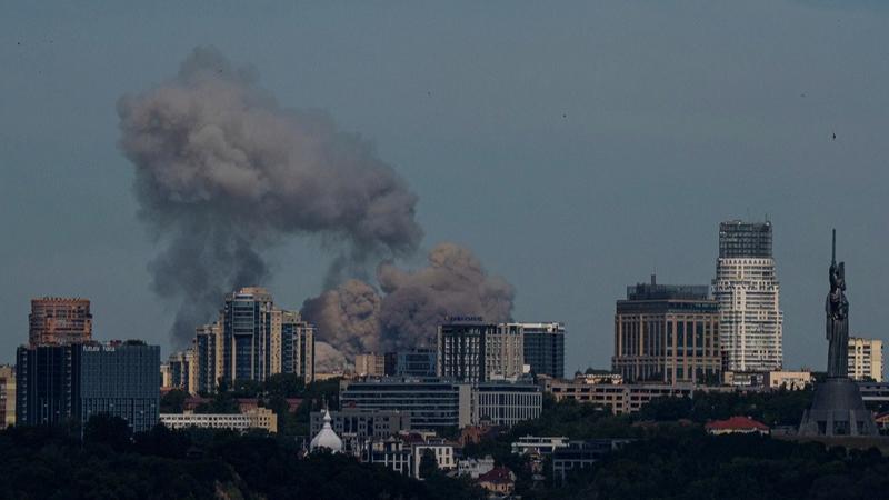 Russian Missiles Hit Children's Hospital in Ukranian Capital