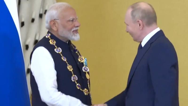 Russia highest civilian award PM Modi 