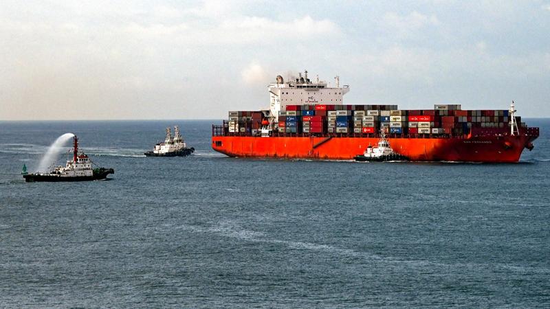 The container ship from China berthed at Kerala's Vizhinjam Seaport on Thursday and marks the first arrival of such a vessel at India's largest transhipment port.