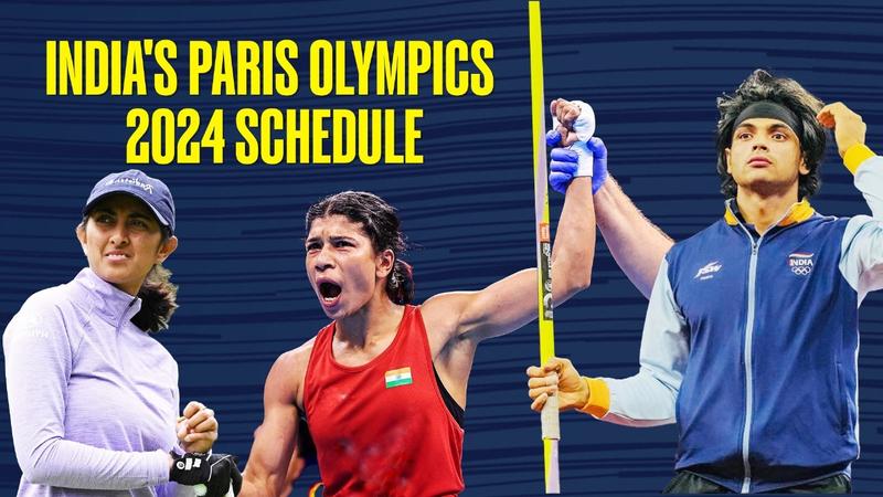 India's Schedule For Paris Olympics