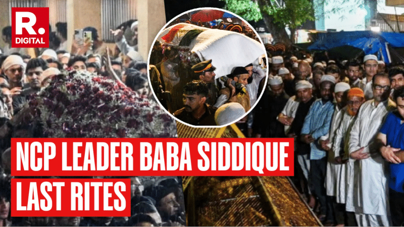 Baba Siddique buried with state honours