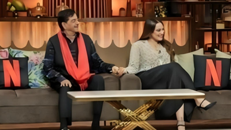 File photo of Shatrughan Sinha with his daughter Sonakshi Sinha 