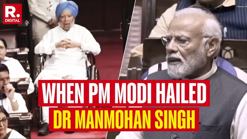 When PM Modi Hailed Manmohan Singh