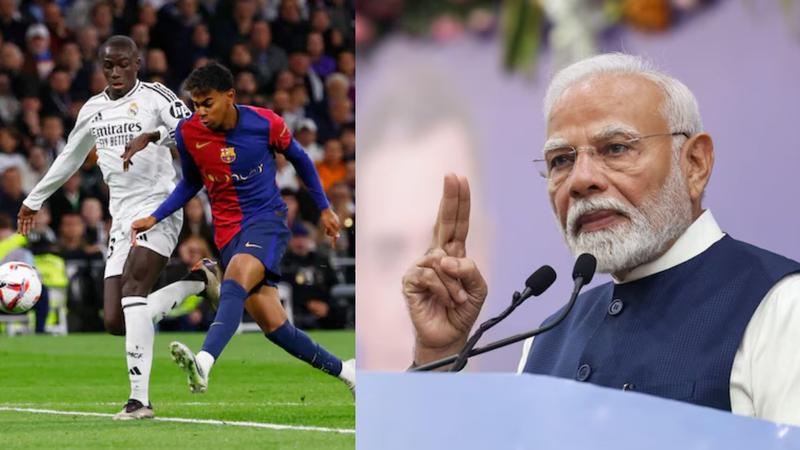 Why did PM Modi suddenly mention football match in front of Spanish Prime Minister