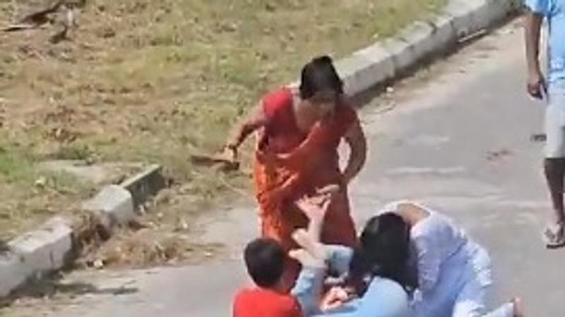 Woman Knocked To Ground, Brutally Beaten In Front Of Son After Dispute With Husband In Noida's Sector 131