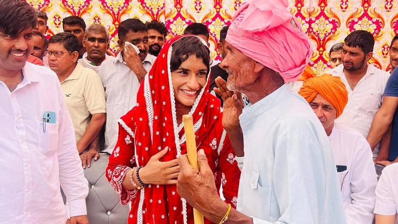 Wrestler vinesh phogat