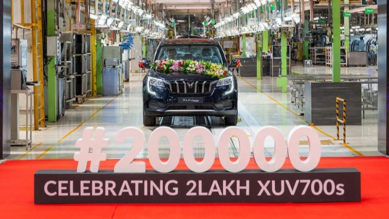Mahindra XUV700 achieves 200,000 unit milestone in record time