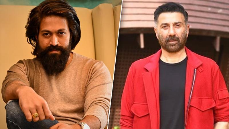 Yash (L), Sunny Deol (R)