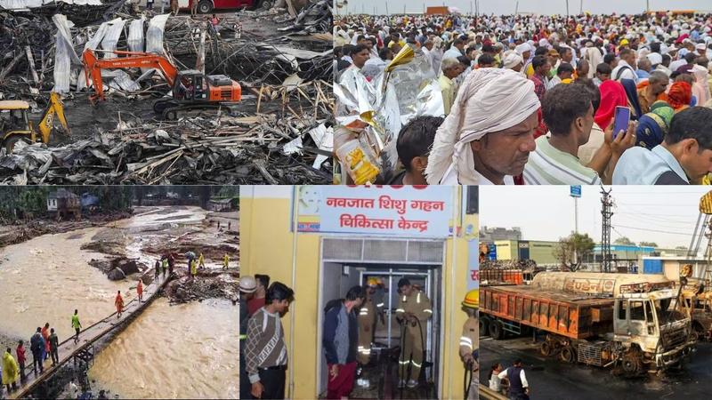  Year Ender 2024: From Rajkot gaming accident to Hathras stampede 5 big accidents