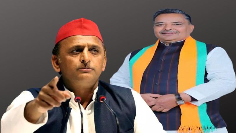 Yogi minister counterattacks on Akhilesh Yadav