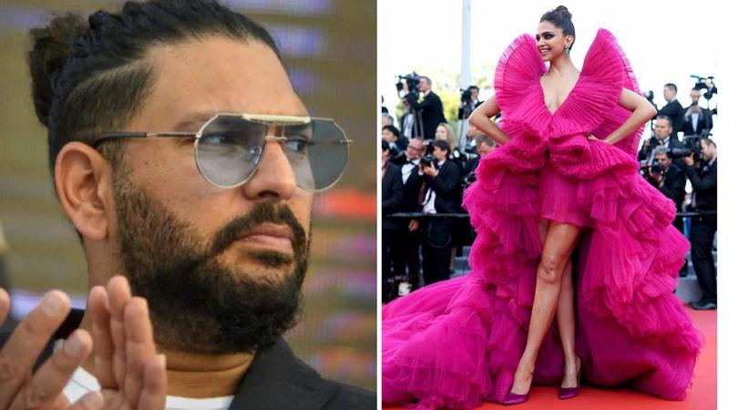 Yuvraj Singh and Deepika Padukone