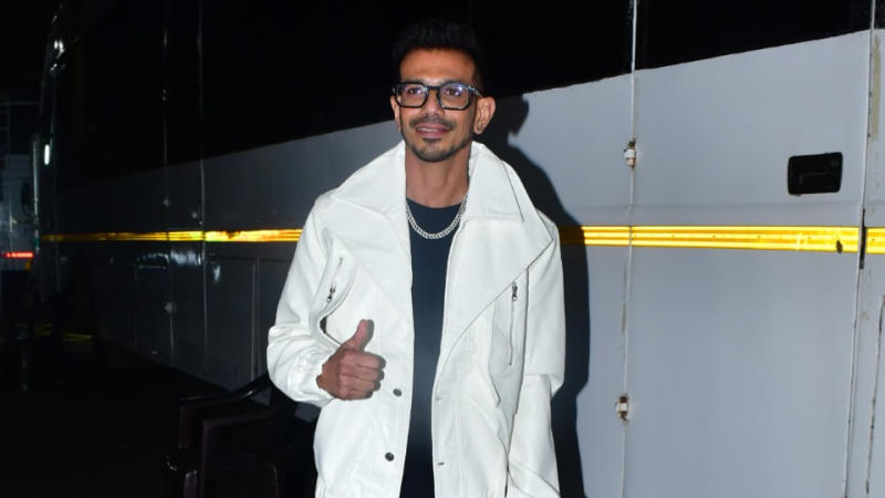 Yuzvendra Chahal at Bigg Boss 18 set