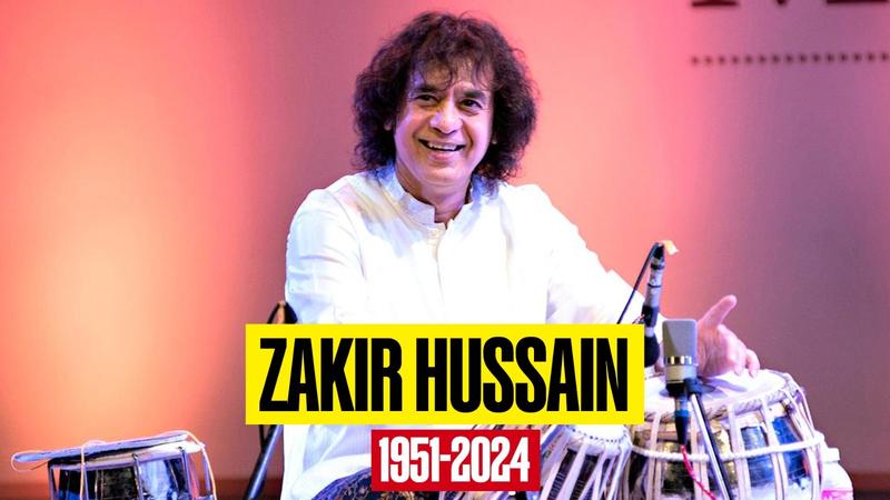 Zakir Hussain breathed his last at the age of 73 