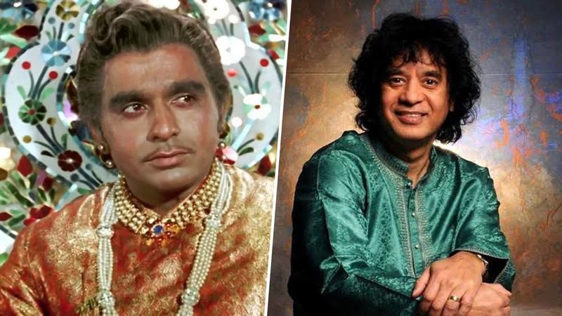 Zakir Hussain visited the sets of Mughal-e-Azam when he was 7 years old