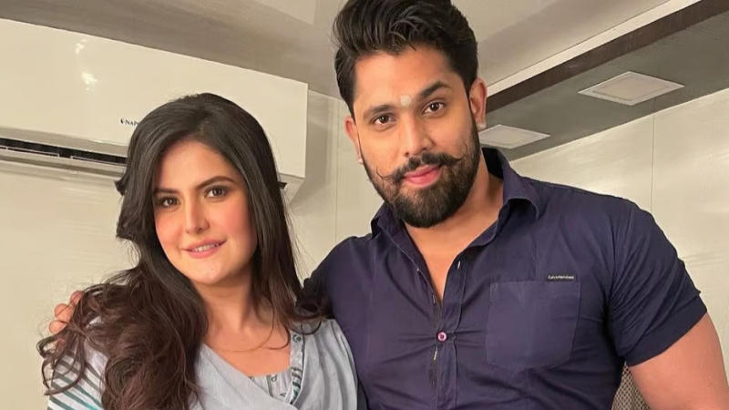 Zareen Khan and Shivashish Mishra