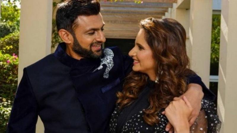 Sania Mirza and Shoaib Malik 