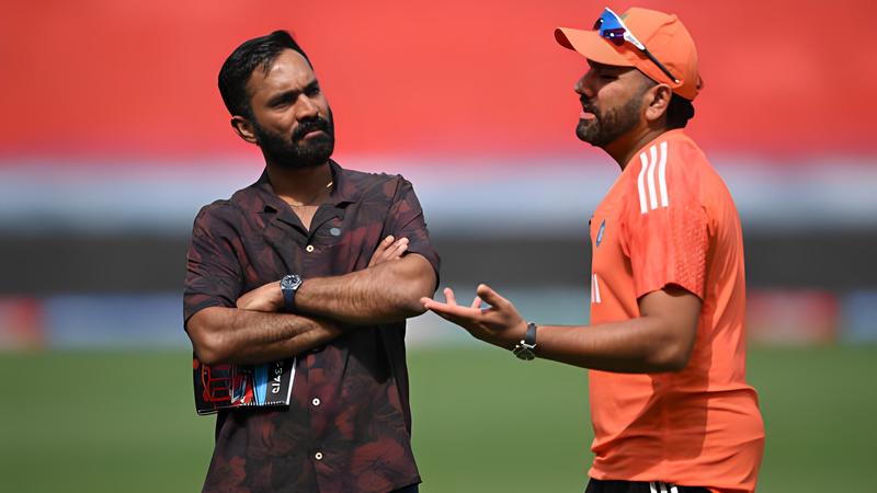 Rohit Sharma With Dinesh Karthik