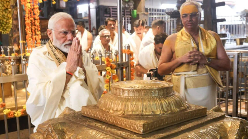 PM Narendra Modi Guruvayur Temple