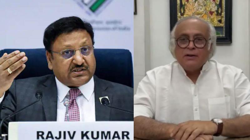 cec rajiv kumar reaction on jairam ramesh comment