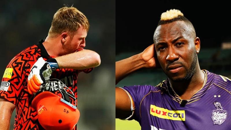 andre russell and Heinrich Klaasen