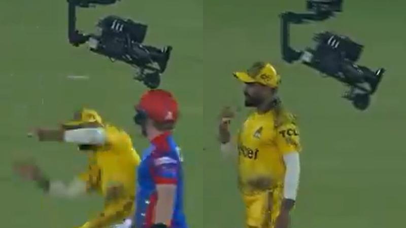 Babar Azam got scared of the spider cam