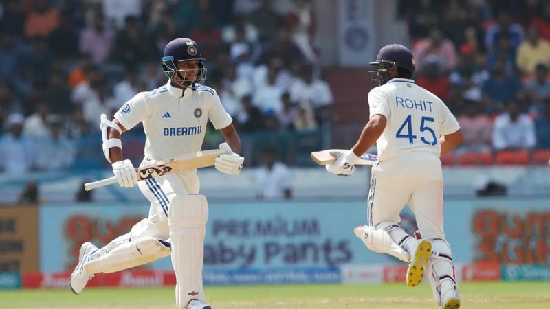 Rohit Sharma and Yashasvi Jaiswal 