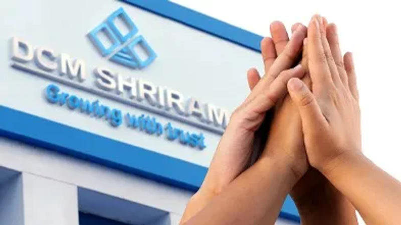 DCM Shriram share price