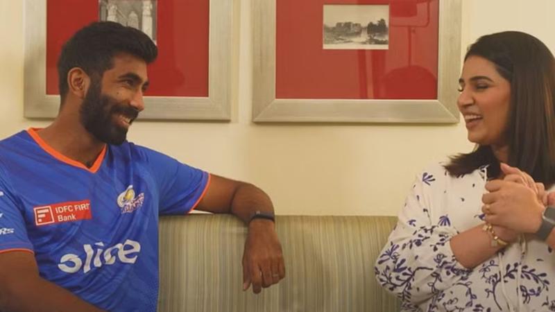 Jasprit Bumrah Revelation in Interview with Wife Sanjana Ganesan