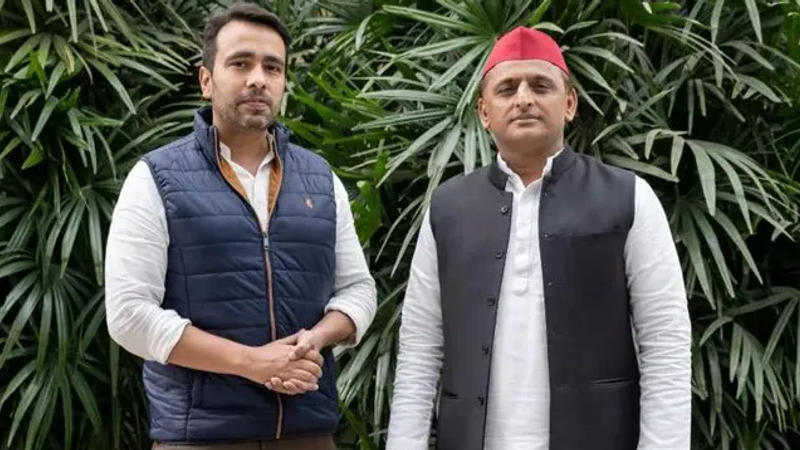 akhilesh yadav and jayant chaudhary