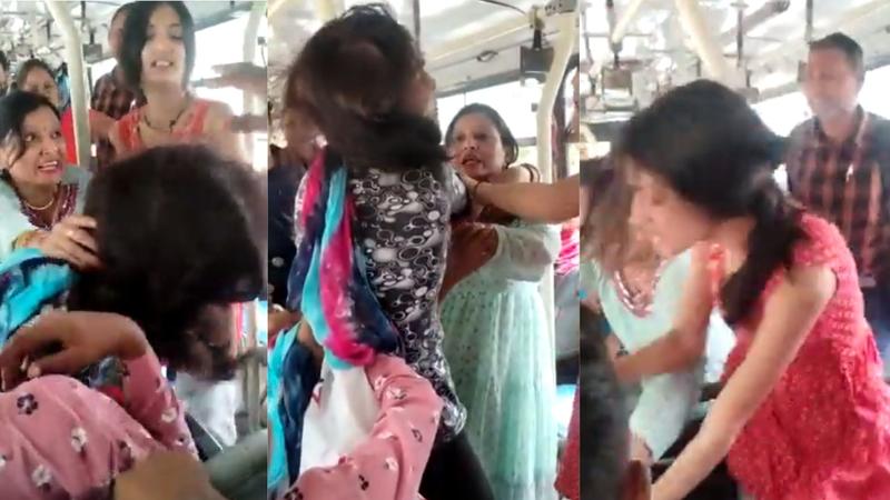 Women Fight in DTC Bus
