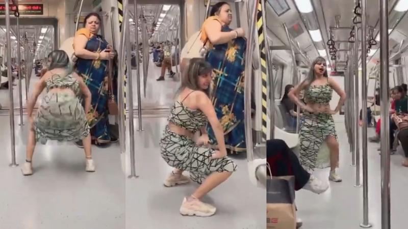 Delhi Metro Viral Video