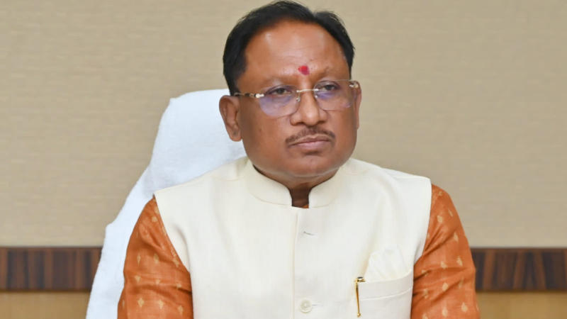 Chhattisgarh Chief Minister Vishnu Deo Sai. 