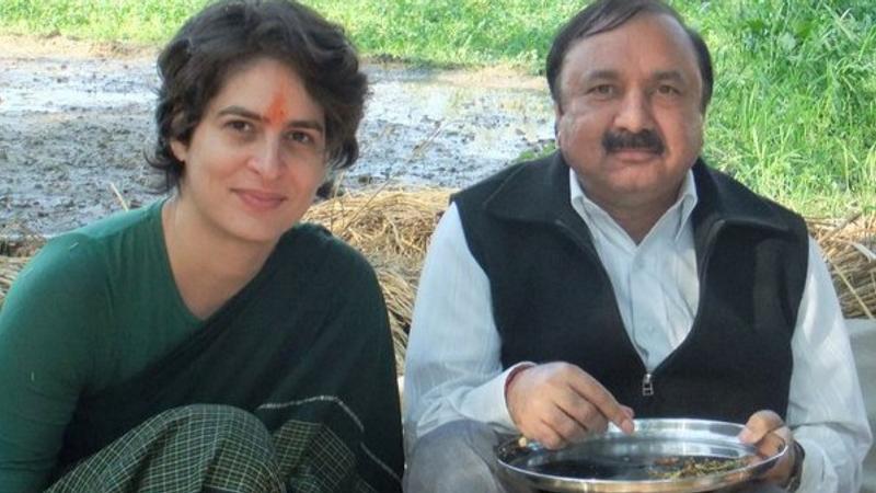 priyanka gandhi on kl sharma