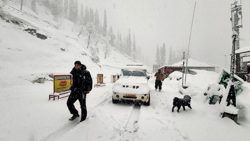 Himachal Pradesh snowfall