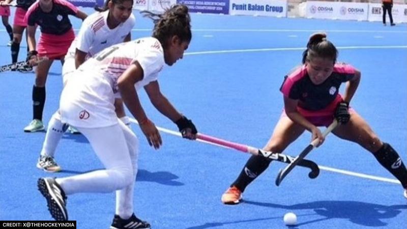 Hockey Mizoram defeated Hockey Punjab and secured quarterfinal place in womens national championship