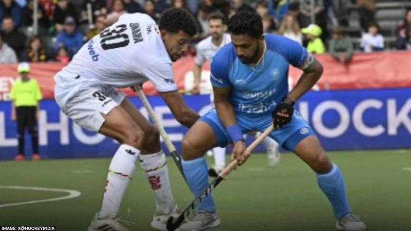 Indian men's hockey team lost to Belgium 1-3 in shootout