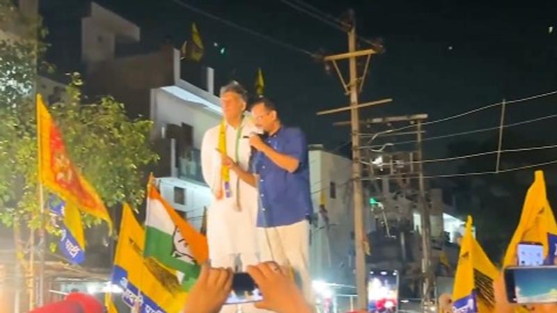 CM Kejriwal roadshow