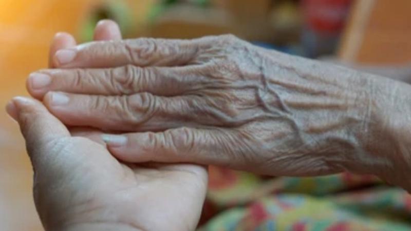 elderly woman donated her earnings