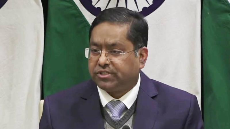 mea spokesperson randhir jaiswal pti