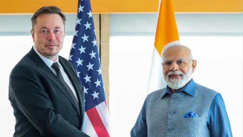 Elon Musk Congratulate PM Modi
