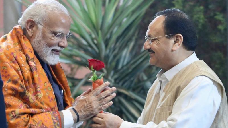 PM Narendra Modi And JP Nadda