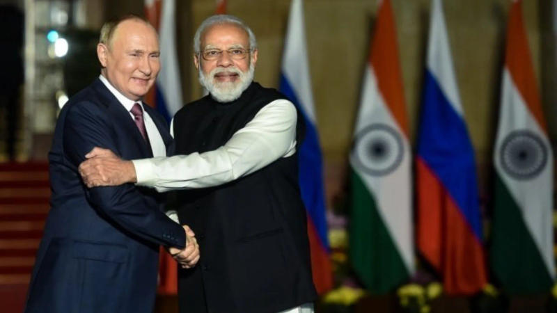 PM Modi with Russian President Putin