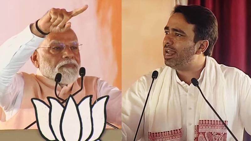 PM Narendra Modi and RLD Leader Jayant Chaudhary