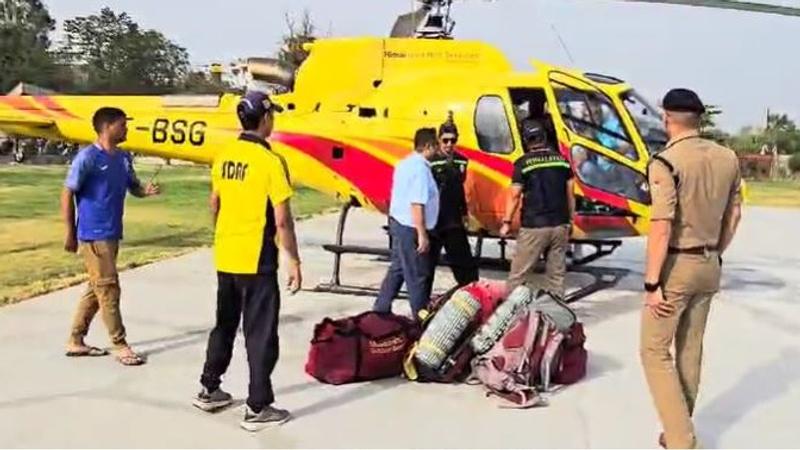 SDRF Rescue Operation in Uttarakhand Trekking