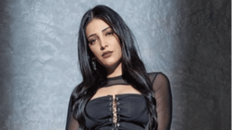 Actress Shruti Hassan