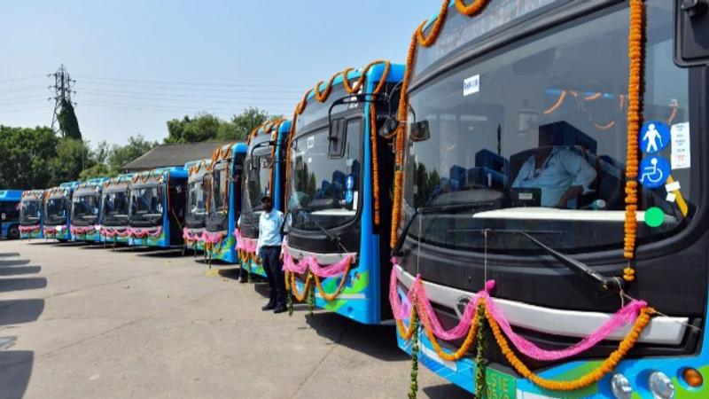 Delhi Electric Buses