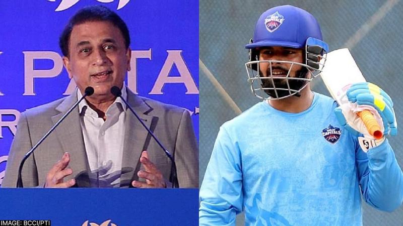 Sunil Gavaskar & Rishabh Pant