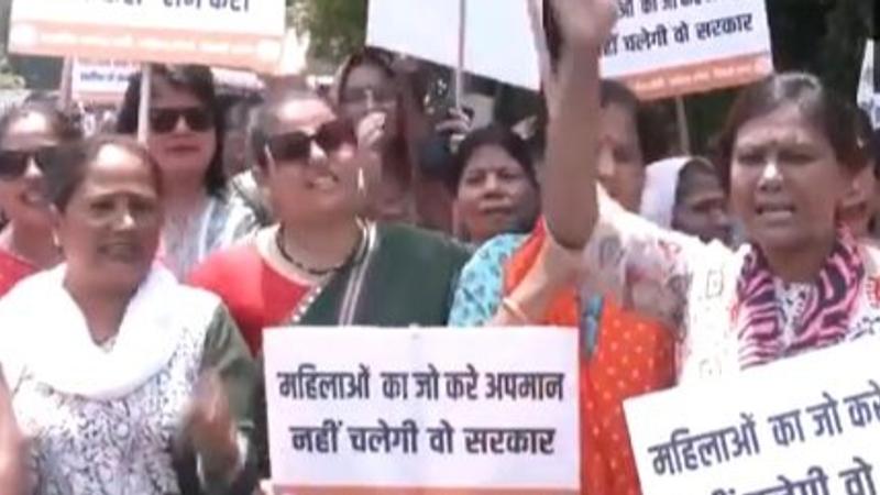 BJP protest outside Arvind Kejriwal residence over Swati Maliwal assault