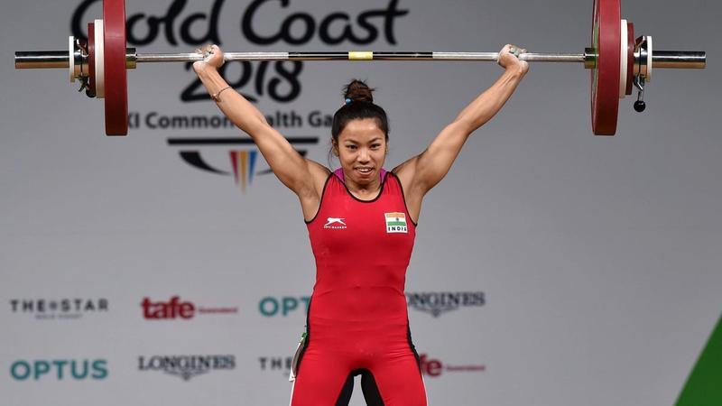 Weightlifter Mirabai Chanu 